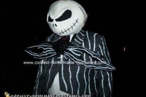 El original disfraz casero de Halloween de Jack Skellington