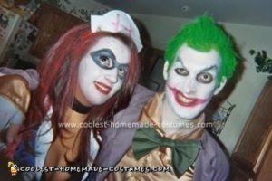 El disfraz casero más chulo del Joker y Harley Quinn (Arkham Asylum)