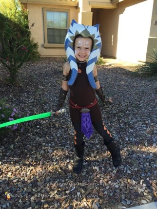 Genial disfraz de Ahsoka Tano de Star Wars The Clone Wars