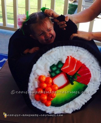 El disfraz de sushi más tierno para niños
