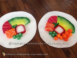 El disfraz de sushi más tierno para niños