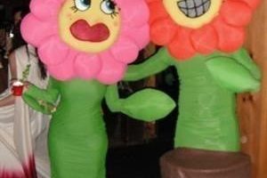 Disfraz para pareja «El baile más chulo de las flores danzantes»