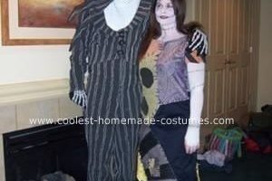 Los mejores disfraces caseros de Halloween de Jack Skellington y Sally