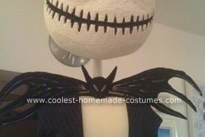 Genial disfraz de Jack Skellington de Pesadilla antes de Navidad