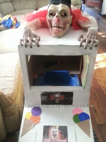 El camión I-Scream más aterrador disfrazado de payaso loco