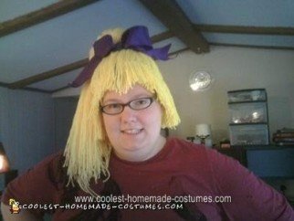Disfraz de Halloween para adulto Rainbow Brite hecho en casa