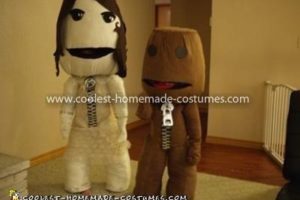 Disfraz de pareja Coolest Little Big Planet Sack People