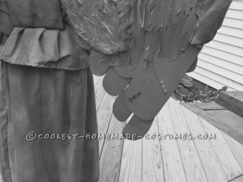 ¡Disfraz de Doctor Who Weeping Angel para un verdadero Vovian de 10 años!