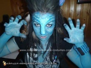 Idea de disfraz de avatar de Halloween de bricolaje