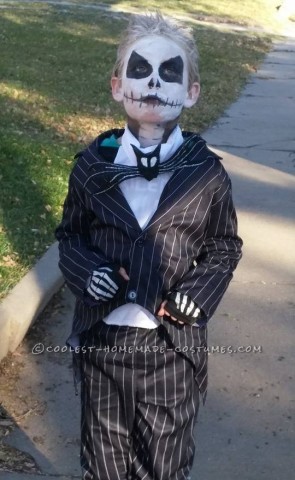 El mejor disfraz de Oogie Boogie con Jack y Sally de Pesadilla antes de Navidad