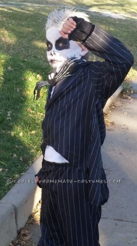 El mejor disfraz de Oogie Boogie con Jack y Sally de Pesadilla antes de Navidad