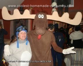 Idea de disfraz de Halloween Bullwinkle DIY