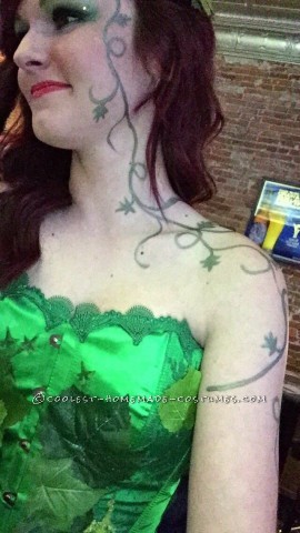 Disfraz de hiedra venenosa sexy DYI