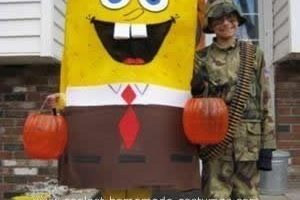 El mejor disfraz DIY de Bob Esponja para Halloween