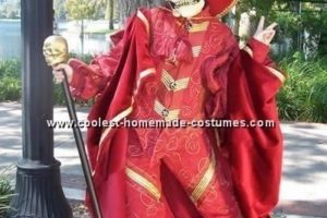 Genial disfraz casero del Fantasma de la Ópera