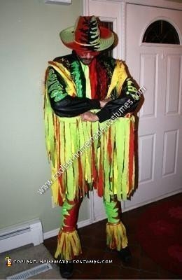 Traje casero de macho Randy Savage