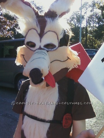 Disfraz de supergenio Wile E. Coyote