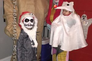 Pesadilla familiar antes de Navidad Baby Zero Disfraz temático