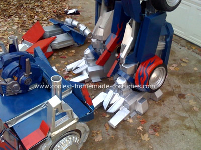 traje de optimus prime