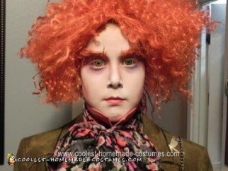 Disfraz de Halloween de Sombrerero Loco Ojo Loco hecho en casa