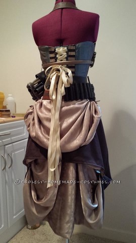 Disfraz sexy de sheriff Steampunk
