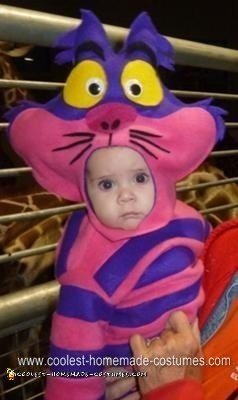 Disfraz de Halloween del gato de Cheshire hecho en casa