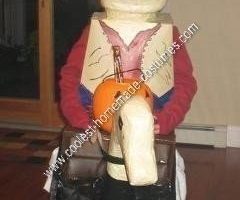 El disfraz de jockey de Halloween de avestruz casero más genial de Lego