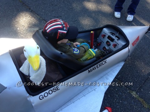 Traje Top Gun Fighter Jet Wagon