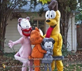 Los disfraces más chulos de Garfield y sus amigos