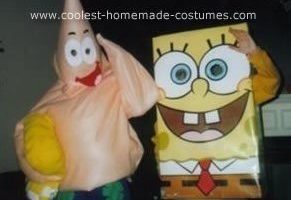 Geniales disfraces caseros de Bob Esponja y Patricio