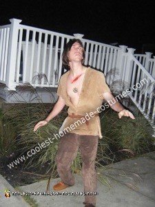 Disfraz casero de Halloween 