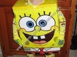 Genial idea de disfraz de Halloween de Bob Esponja DIY
