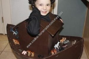 El disfraz de Halloween casero más genial del Arca de Noé