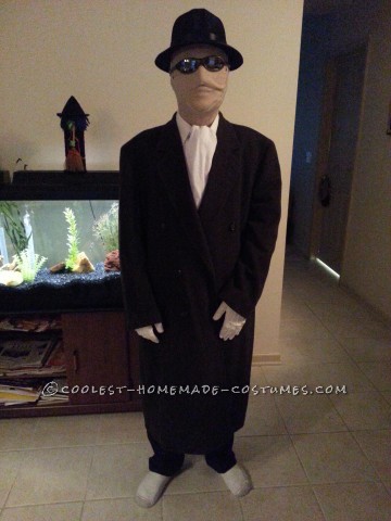 traje de hombre invisible