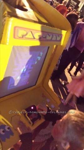 Traje jugable para el juego de arcade Pacman