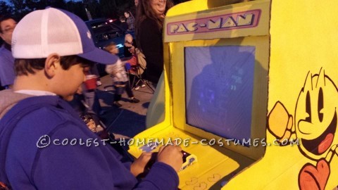 Traje jugable para el juego de arcade Pacman