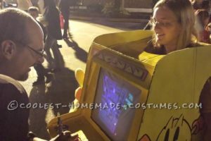 Traje jugable para el juego de arcade Pacman