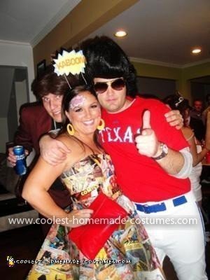 El mejor disfraz de Comic Girl - Comic Girl y Elvis Andrus