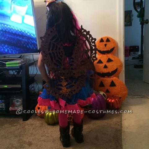 Genial disfraz de Drakubekka Monster High para niña