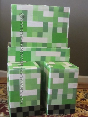 El mejor disfraz de Minecraft Creeper