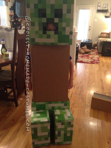 El mejor disfraz de Minecraft Creeper