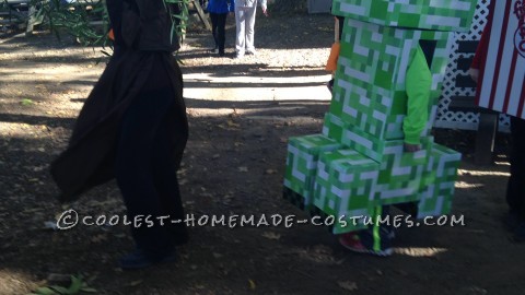 El mejor disfraz de Minecraft Creeper
