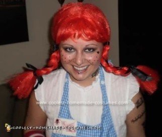 Chica casera Wendy Gone Bad Idea única de disfraz de Halloween