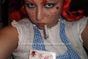 Coolest DIY Girl Wendy Gone Bad Idea única de disfraz de Halloween