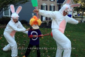 Disfraz familiar Rayman y Raving Rabbids