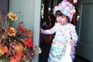 El disfraz de Halloween casero más genial para niños pequeños Dippin’ Dots Ice Cream