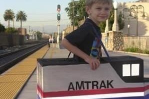 El mejor disfraz casero de tren de Amtrak