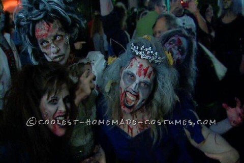 Buscador de thriller de disfraces de zombis