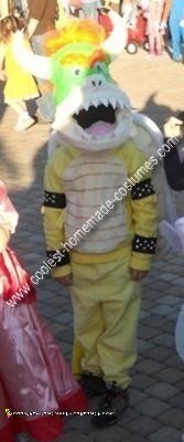 Traje de Bowser hecho en casa