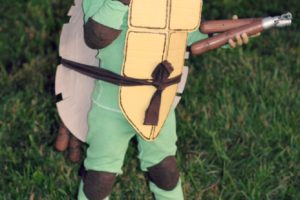 El disfraz de tortuga ninja mutante adolescente más genial de Miguel Ángel